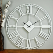 Годинник настінний металевий Glozis Oxford White