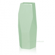 Керамическая ваза Полигональная 2503-34 green
