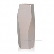 Керамическая ваза Полигональная 2503-34 beg