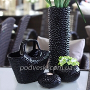 Набор черных ваз Etna Black Collection