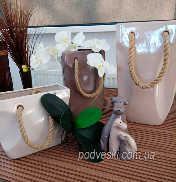 керамические вазы декор купить подарок женщине